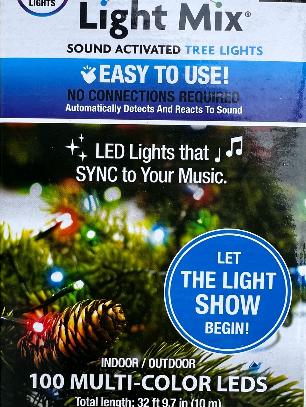 New mix Christmas lights colorful